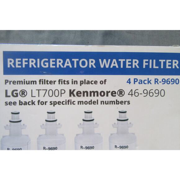 Refresh R-9690 Replacement Water Filter For LG & Kenmore Refrigerators (4 Pack) - Picture 3 of 11
